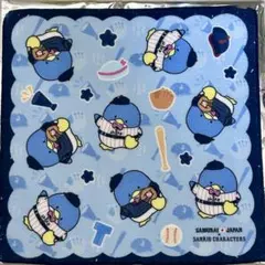 タイトーくじ 侍ジャパン × サンリオ E賞 ハンドタオル タキシードサム