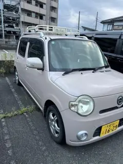 ミラココア、人気色、車検たっぷり27年12月　専用ルーフキャリアサービス ミラココア、人気色、車検たっぷり27年12月 専用ルーフキャリア
