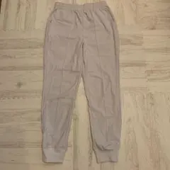 無印良品 リブ付 ジョガーパンツ サンドベージュ M