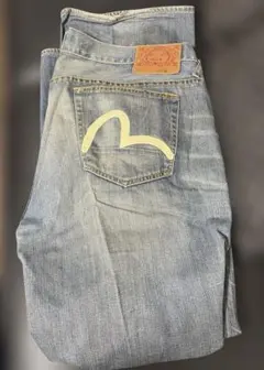 希少】EVISU Lot 2501XX ストレートデニム ホワイト 28x35 - メルカリ