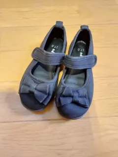 フォーマルシューズ　女の子　ブラック　入園式　入学式　17cm