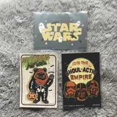 スター・ウォーズ 限定ステッカー ハロウィン　3枚セット