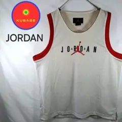 【美品】JORDAN　タンクトップ　NBA　ジョーダン　ゲームシャツ