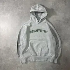 thisisneverthat ネバザ グレー パーカー - メルカリ