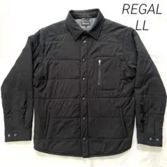 【美品】リーガル　キルティングシャツジャケット　中綿　コーチジャケット　LL