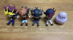 遊戯王 おすわりフィギュア 他 プライズ5体セット まとめ売り