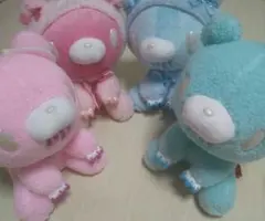 ♥ チャックスGP いたずらぐまのグル〜ミ〜 ピンク ぬいぐるみ 地雷