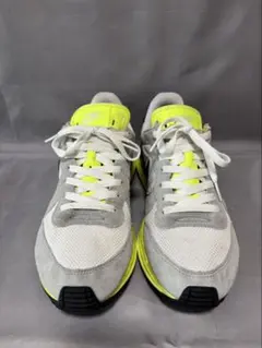 NIKE ランニングシューズ グレー/イエロー