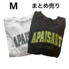コルザ　ハニーズ　ビッグロゴ　長袖Tシャツ まとめ売り　ホワイト　ブラック M