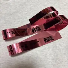 FRUITS ZIPPER 銀テープ松本かれん