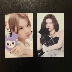 TWICE サナ 両面フォトカード　2枚