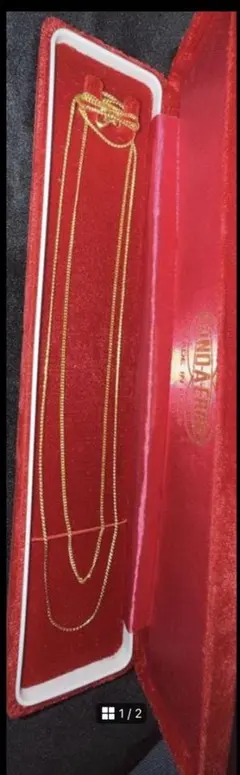 ゴールド 2連ネックレス