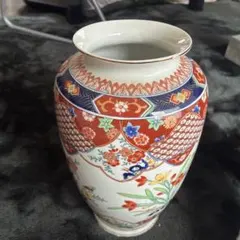 伊万里鍋島焼花瓶 泰仙作 - メルカリ