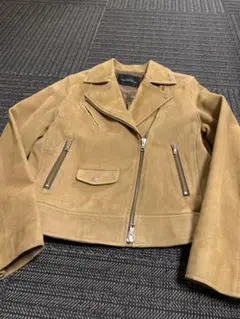 GREEN LABEL RELAXING ライダース ゴートレザージャケット