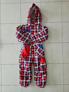 ONYONE チェック柄 スキーウェア 100