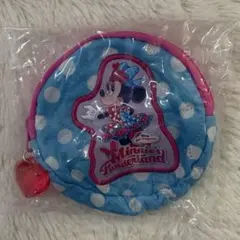 ミニパル ミニファン カプセルトイ ポーチ 水色ドット