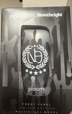 ploom Novelbright 青 サイン入り 新たな共鳴！プルーム×ノーベルブライトのコラボフロントパネル
