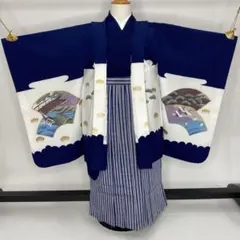 【着物と帯 時流】O26998◆七五三 男の子袴◆未使用品　7点セット 着物と帯 時流】O26998◇七五三 男の子袴◇未使用品 7点セット - メルカリ