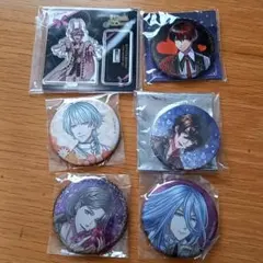 夢王国と眠れる100人の王子様　夢100　アクリルスタンド　缶バッジ　セット