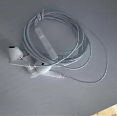 ホワイト有線イヤホン Lightning接続 有線 iPhone/Android