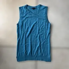 セオリー　ノースリーブ トップス　ブルー