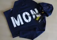 新品 イタリア製 モンクレール クレイググリーン パーカー ネイビー