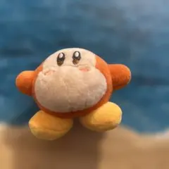 カービィ ぬいぐるみ オレンジ　ワドルディ　スマホにつけられる