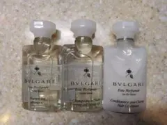 BVLGARI シャンプーコンディショナーボディウォッシュ携帯用セットのサムネイル