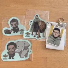 ゴールデンカムイ 尾形百之助 東武動物公園コラボ アクリルキーホルダー シール