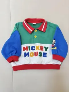 はるぴママ ミッキー トレーナー 90cm