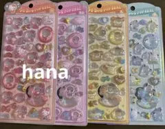 うるちゅるポップシール　サンリオ　ポチャッコ　　マイメロ　キティ　プリン　ベビー