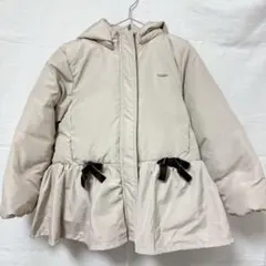 プティマイン ダウン　アウター　120cm ベージュ