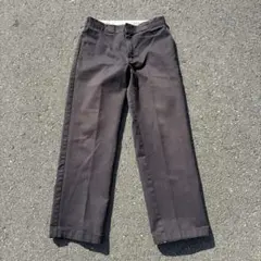 ディッキーズ874 ワークパンツ ブラック　フェード　usa企画