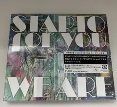 WE ARE STARTO for you CD+DVD⭐︎特典付き⭐︎