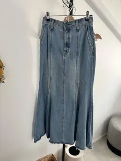 完売COLLAGE GALLARDAGALANTE Q.anosデニムスカート