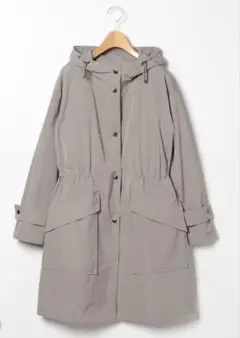 SCAPA グレー フード、ライナー付コート