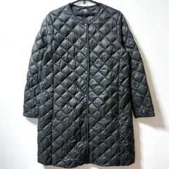 【極美品】UNIQLO ユニクロ　ウルトラライトダウンコート　深緑　XLのサムネイル