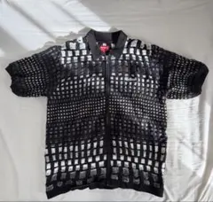 Supreme Gradient Grid Zip Up Polo - メルカリ