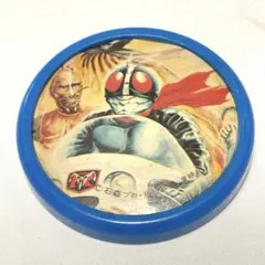 昭和レトロ 当時物 カンロキャンデー 仮面ライダー ブリキ缶 空缶 石森