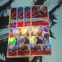 ワンピースカードゲーム　神の島の冒険　クリーク　ギン　SR セット