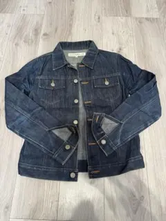 NICE CLAUP ダークブルー デニムジャケット