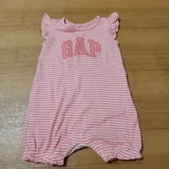 baby GAP ベビーギャップ　女の子　ロンパース　フリル　ピンク　60