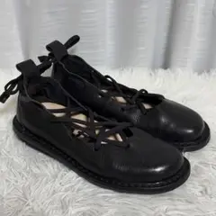 ⭐️未使用級⭐️ トリッペン　MESS バレリーナシューズ　レザーシューズ　ブラック 2025年最新】trippen カラー：ブラック系 フラットシューズ