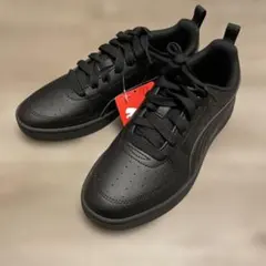新品✨PUMA リッキー/クラシック スニーカー ブラック　25cm