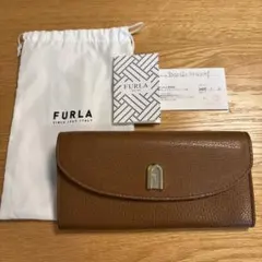 【美品】FURLA 長財布　ブラウン　フルラ　女性のサムネイル