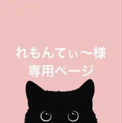 れもんてぃ〜様専用ページ