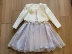 入学式&卒園式に！DECORAPINKY'S チュールワンピースセット120