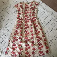 TOCCA 花柄 ノースリーブ ワンピース サイズ0