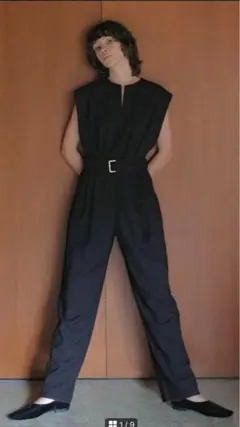 CLANE SLEEVELESS BELTED ALL IN ONEのサムネイル