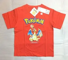 ポケモン　リザードン　Tシャツ　130 　ポケットモンスター　赤　半袖